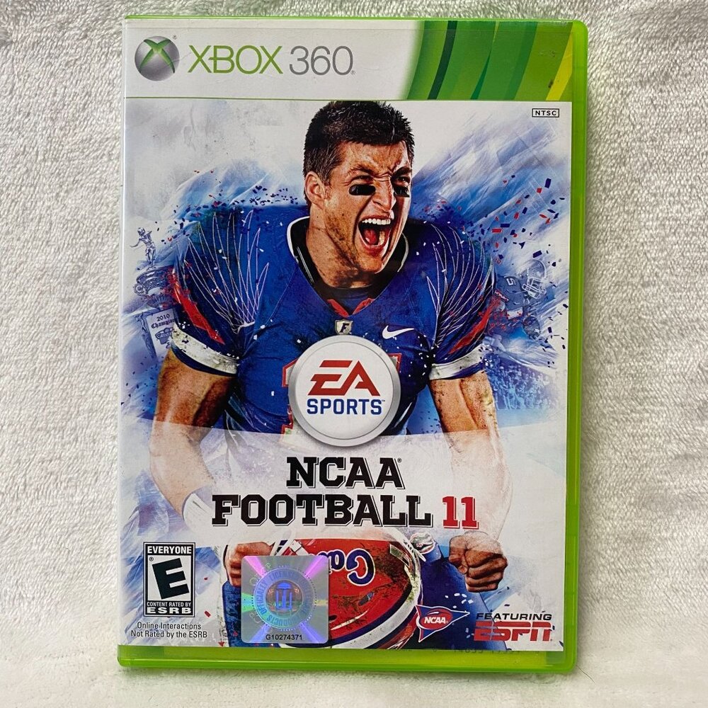 NCAA Football 11 College (Microsoft Xbox 360,2010) CIB Tested